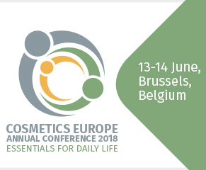 Cosmetics Europe Annual Conference 2018 starts today in Brussels