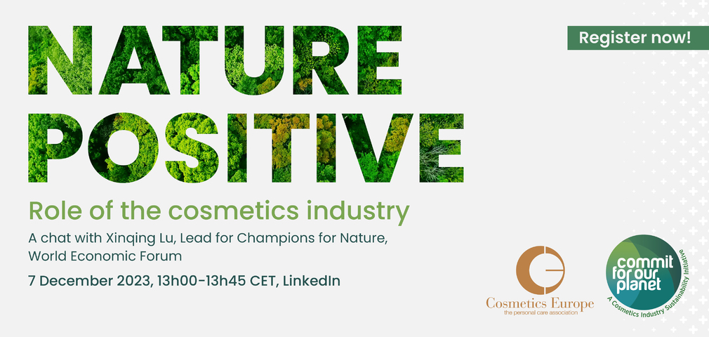 Nature Positive: Role of the Cosmetics Industry – Commit for Our Planet 1st anniversary event